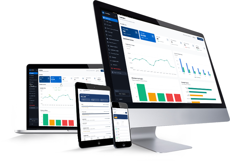 FieldOps Platform on Desktop, Laptop, Tablet and Mobile